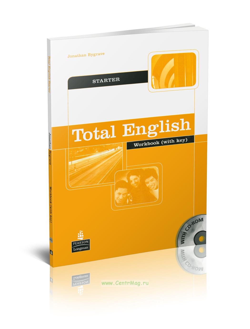 New total starter. Тотал Инглиш стартер. New total English. Учебники по английскому total English. Workbook (with Key).