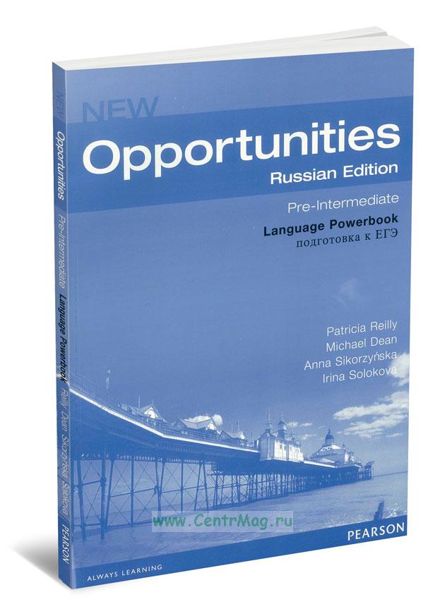 New opportunities pre. New opportunities Russian Edition Intermediate language POWERBOOK. Opportunities английский pre Intermediate. New opportunities pre-Intermediate. Учебник по английскому opportunities.